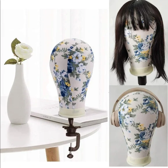 Mannequin Canvas Block Head - Picture 1 of 7